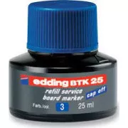 Edding BTK25 plava tinta 25ml za markere za bijele ploče