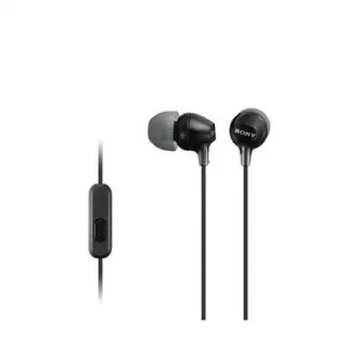 SONY stereo slušalice MDR-EX15AP, crne