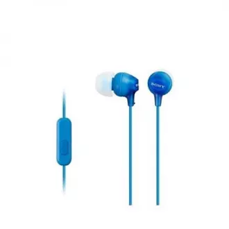 SONY stereo slušalice MDR-EX15AP, plave