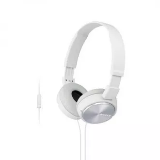 SONY stereo slušalice MDR-ZX310AP, bijele