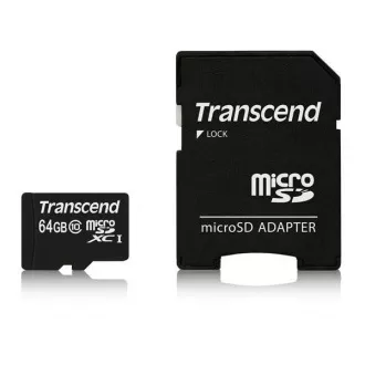 TRANSCEND MicroSDXC kartica 64GB Class 10, UHS-I (45MB/s)