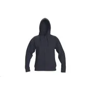 NAGAR majica s kapuljačom crna XL