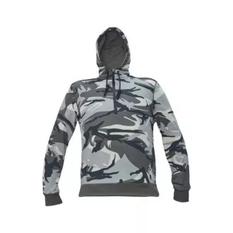CRAMBE majica s kapuljačom siva maskirna 3XL