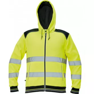 KNOXFIELD HV duks s kapuljačom narančasti XS