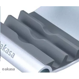 AKASA stalak za tablete AK-NC054-GR, aluminij, siva