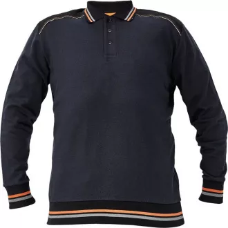 KNOXFIELD polo majica antracit / žuta XS