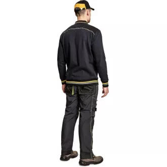 KNOXFIELD polo majica antrak / narančasta XS KNOXFIELD polo majica antrak / narančasta XS