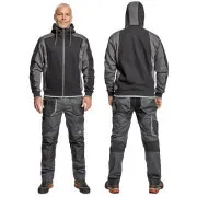DAYBORO majica s kapuljačom crna XL