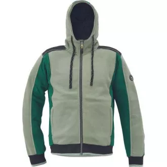 DAYBORO dukserica s kapuljačom mech zelena 4XL