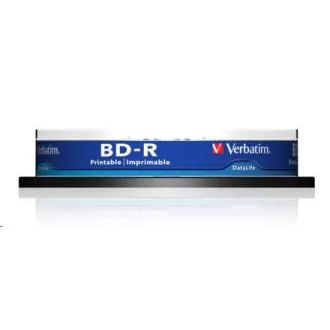 VERBATIM BD-R SL Datalife HTL (paket od 10 komada) Blu-Ray/Spindle/6x/25GB Wide za ispis