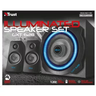 TRUST 2.1 GXT 628 2.1 Illuminated Speaker Set Limited Edition zvučnici - crni, crni