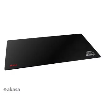 AKASA podloga za miš Venom Black XXL, debljina 3mm, prirodna guma, otporna na prljavštinu i prašinu, crna