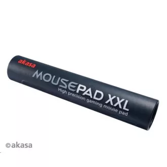 AKASA podloga za miš Venom Black XXL, debljina 3mm, prirodna guma, otporna na prljavštinu i prašinu, crna