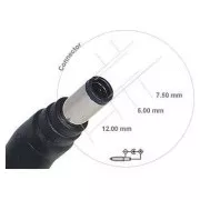 AVACOM priključak za punjenje za prijenosna računala C22 (7,4 mm x 5,1 mm Pin) za Dell