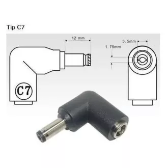 AVACOM priključak za punjenje za prijenosna računala C7 (5,5 mm x 1,7 mm) za Acer