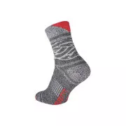 OWAKA čarape sive/crvene br.45/46