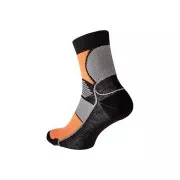KNOXFIELD BASIC čarape crne / narančaste 39/40