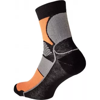 KNOXFIELD BASIC čarape crne / narančaste 39/40