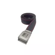 BILLUM remen crni/crveni 135 cm