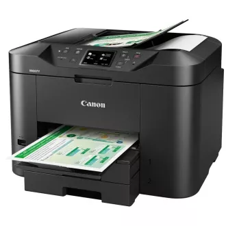 Canon MAXIFY MB2750 - boja, MF (ispis, fotokopir, skeniranje, faks, oblak), obostrani, ADF, USB, LAN, Wi-Fi Canon MAXIFY MB2750 - boja, MF (ispis, fotokopir, skeniranje, faks, oblak), obostrani, ADF, USB, LAN, Wi-Fi