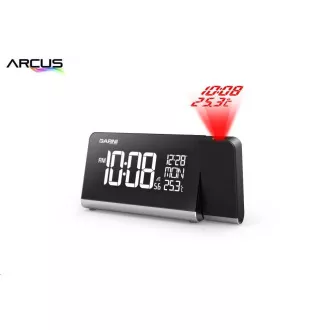 GARNI 165 Arcus - digitalna budilica s projekcijom vremena i unutarnje temperature