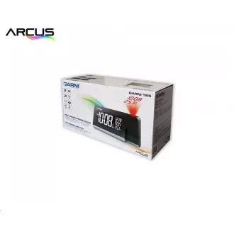 GARNI 165 Arcus - digitalna budilica s projekcijom vremena i unutarnje temperature