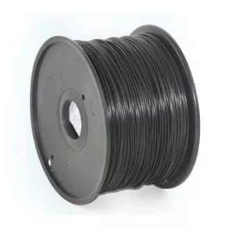 GEMBIRD Žica za tiskanje (filament) PLA, 1, 75 mm, 1 kg, crna