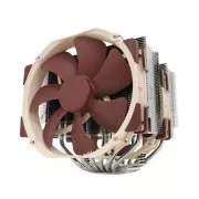 NOCTUA hladnjak za CPU NH-D15, 2x 140 mm, LGA1851, AM5, smeđi/srebrni