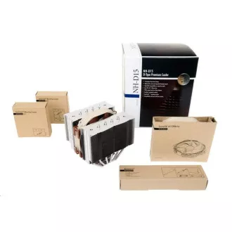 NOCTUA hladnjak za CPU NH-D15, 2x 140 mm, LGA1851, AM5, smeđi/srebrni NOCTUA hladnjak za CPU NH-D15, 2x 140 mm, LGA1851, AM5, smeđi/srebrni