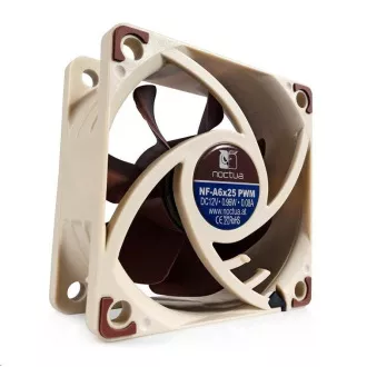 NOCTUA ventilator NF-A6x25-PWM, 60 mm, smeđi NOCTUA ventilator NF-A6x25-PWM, 60 mm, smeđi