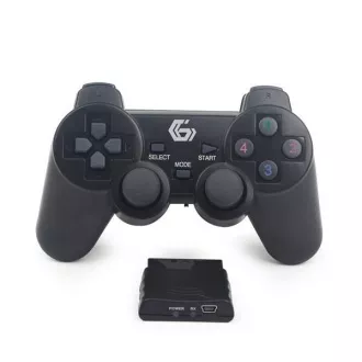 GEMBIRD gamepad JPD-WDV-01, vibrirajući, bežični, PC / PS2 / PS3, USB
