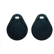 Elatec RFID Jedinstveni čip, privjesak za ključeve, 125 kHz, crni, Standard Temic / ISO11784 / 785