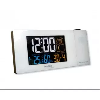 TechnoLine WT 537 - digitalna budilica s projekcijom i mjerenjem unutarnje temperature i vlažnosti