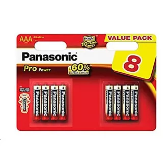 PANASONIC alkalne baterije Pro Power LR03PPG / 8BW AAA 1.5V (blister 8kom) PANASONIC alkalne baterije Pro Power LR03PPG / 8BW AAA 1.5V (blister 8kom)