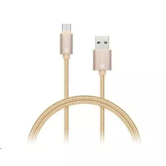 CONNECT IT Wirez Premium Metallic USB C - USB, ružičasto zlato, 1 m CONNECT IT Wirez Premium Metallic USB C - USB, ružičasto zlato, 1 m