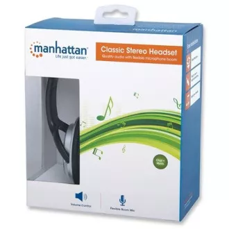 MANHATTAN klasične stereo slušalice MANHATTAN klasične stereo slušalice