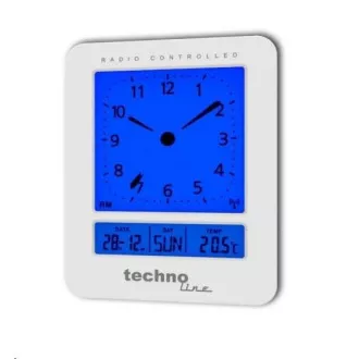 TechnoLine WT 745W - Budilica s analognim LCD zaslonom i termometrom