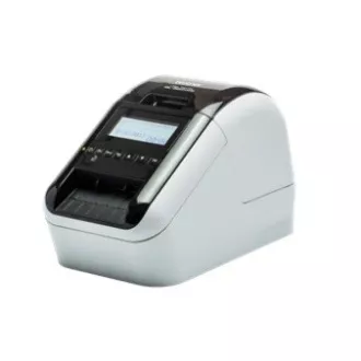 BROTHER pisač naljepnica QL-820NWBc - 62mm, termalni ispis, USB, RS232, WIFI, LAN, Profi / uz nadoplatu DK-22251 ispis crveni