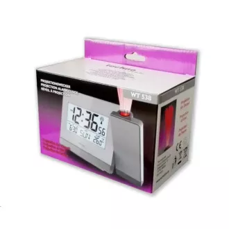 TechnoLine WT 538 - digitalna budilica s projekcijom i mjerenjem unutarnje temperature