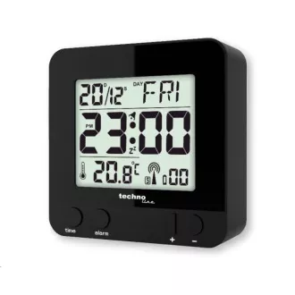 TechnoLine WT 235BK digitalna budilica, crna