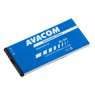 AVACOM baterija za mobitel Nokia Lumia 630, 635 Li-Ion 3, 7V 1500mAh (zamjenska BL-5H) AVACOM baterija za mobitel Nokia Lumia 630, 635 Li-Ion 3, 7V 1500mAh (zamjenska BL-5H)