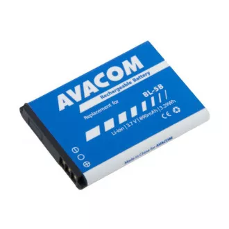 AVACOM baterija za mobitel Nokia 3220, 6070, Li-Ion 3, 7V 890mAh (zamjenska BL-5B)