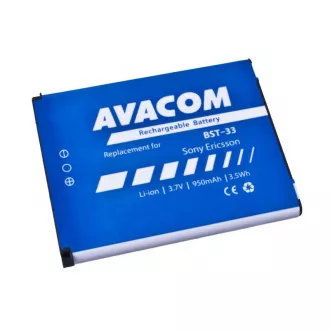 AVACOM baterija za mobilni telefon Sony Ericsson K550i, K800, W900i Li-Ion 3, 7V 950mAh (zamjena BST-33)