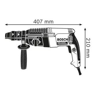 BOSCH GBH 2-26 DFR, udarna bušilica sa SDS plus, 800 W, udar 3 J, 4 – 26 mm BOSCH GBH 2-26 DFR, udarna bušilica sa SDS plus, 800 W, udar 3 J, 4 – 26 mm