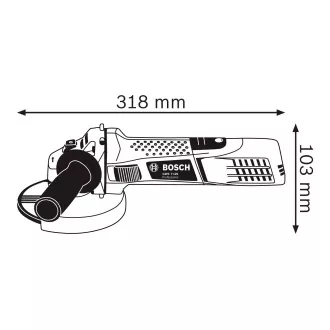 Bosch GWS 7-125 kutna brusilica Bosch GWS 7-125 kutna brusilica
