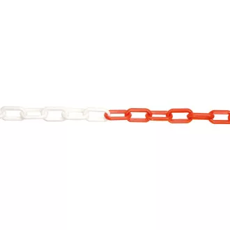 JSP Lanac plastični 6mm / 25m crveni / bijeli