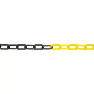 JSP Lanac plastični 8mm / 25m crveni / bijeli