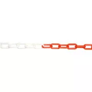 JSP Lanac plastični 6mm / 25m crni / žuti