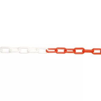 JSP Lanac plastični 6mm / 25m crni / žuti