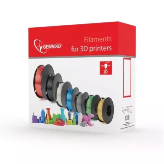 GEMBIRD Žica za tiskanje (filament) PLA, 1, 75 mm, 1 kg, prozirna GEMBIRD Žica za tiskanje (filament) PLA, 1, 75 mm, 1 kg, prozirna